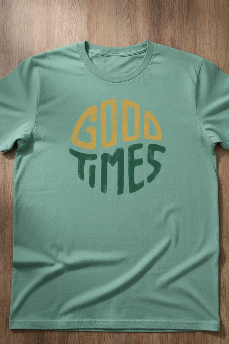 GOOD TIMES Circular Graphic Tee