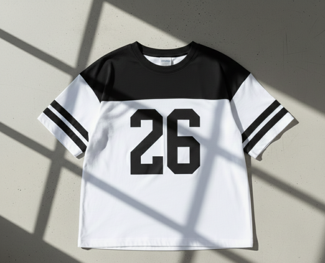 Varsity 26 Stealth Black Tee