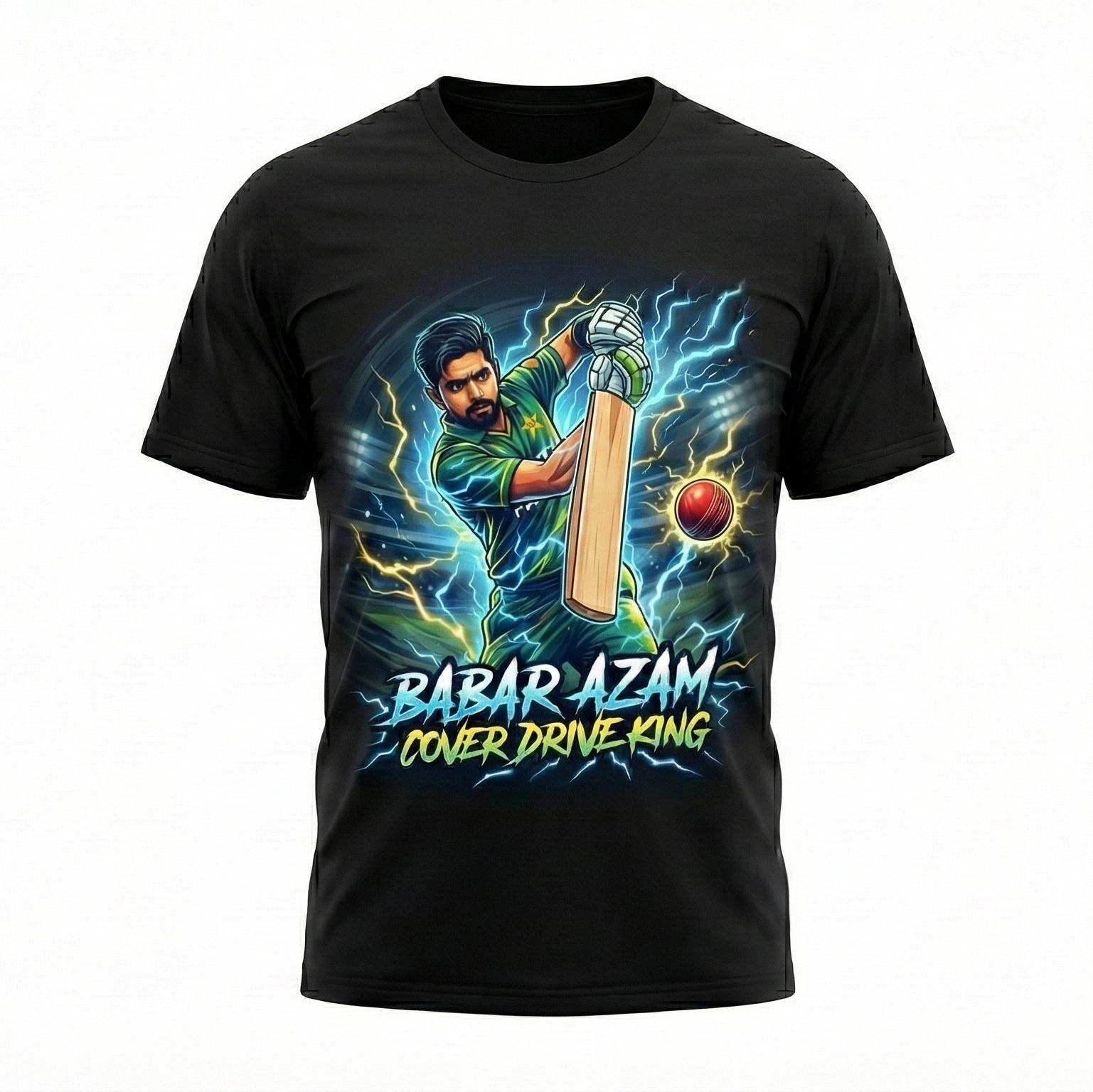 Babar Azam Cover Drive Graphic T Shirt