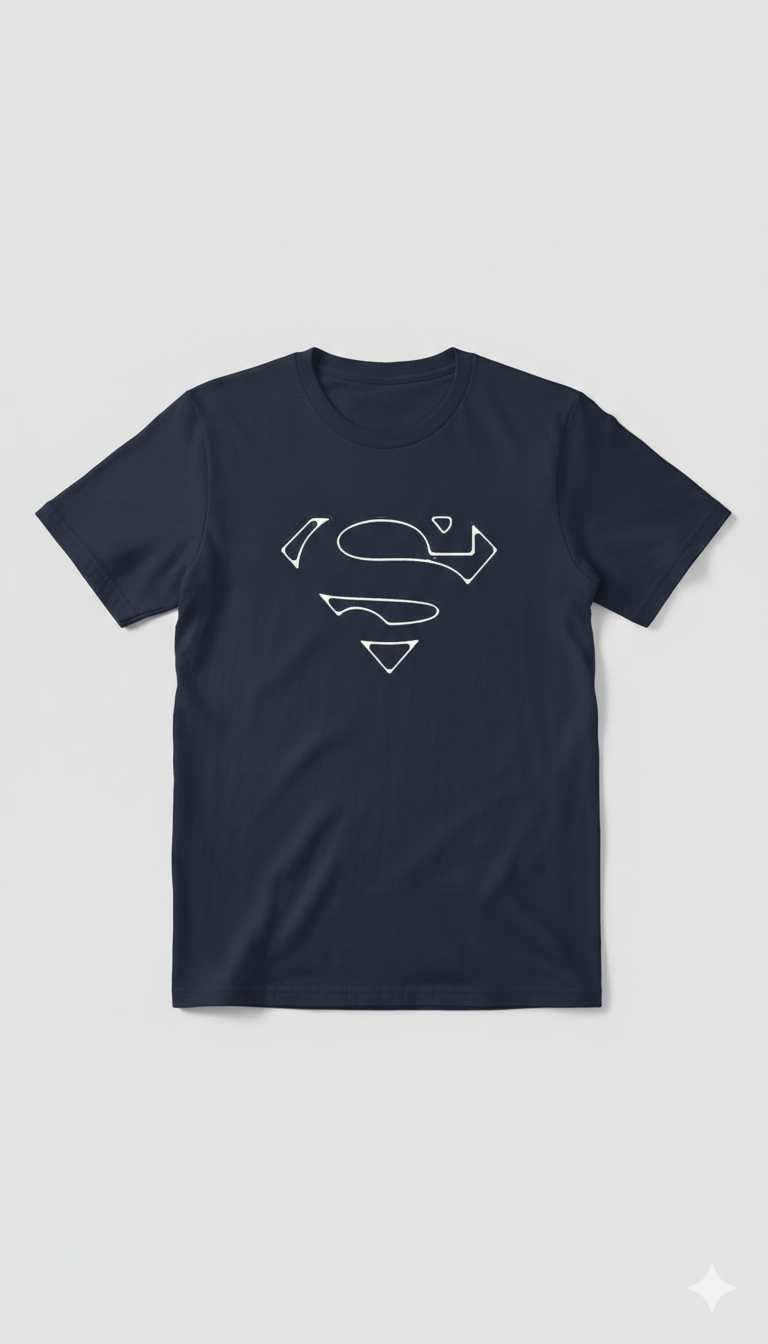 Superman logo Graphic tee