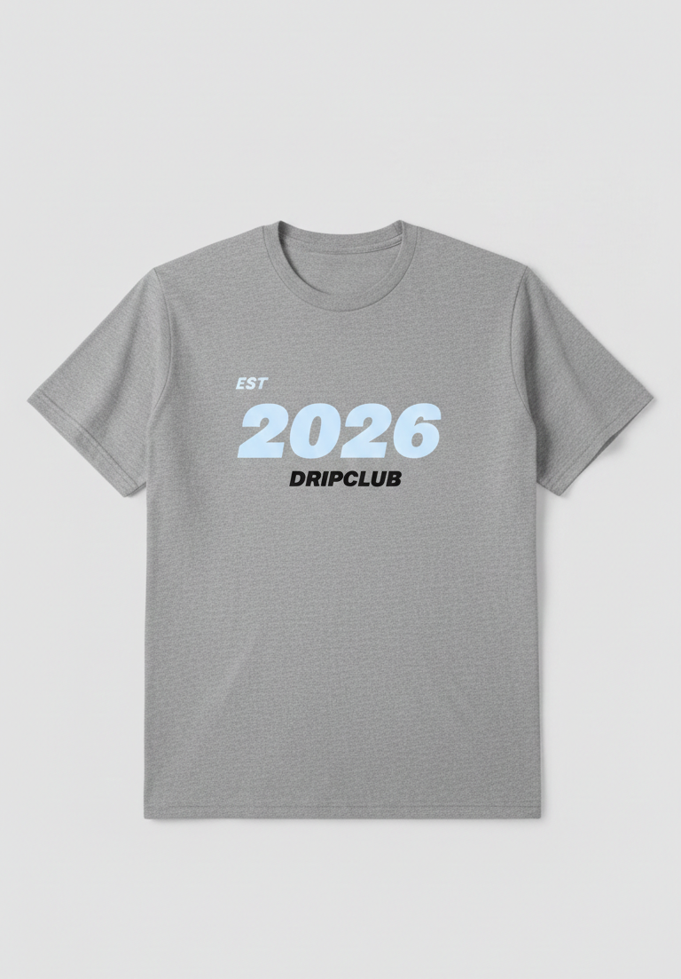 Est.2026 Dripclub essential tee