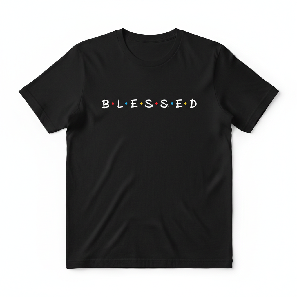 BLESSED Typography Tee
