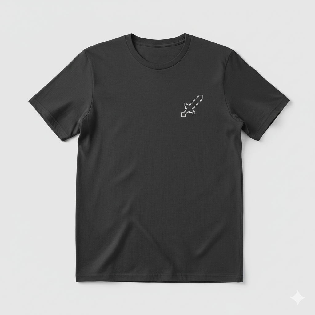 Pixel Sword graphic tee