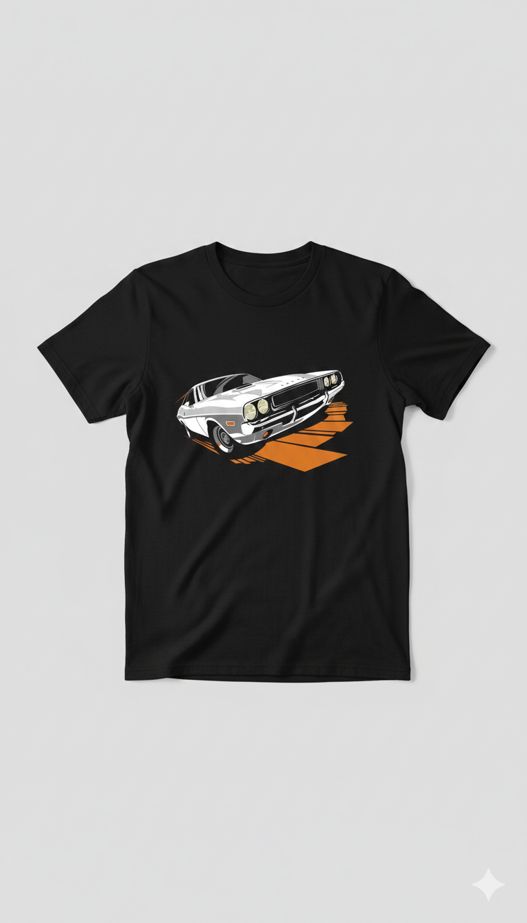 Drip Club Vintage Muscle Classic Car Tee