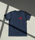 Red Bullseye Target Navy Tee